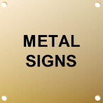Metal Signs & Plaques