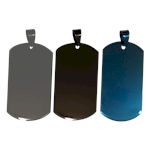 Titanium-Ion Steel Dogtags