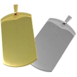 Plated Dog Tags For People