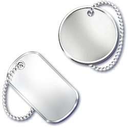 Steel Dog Tags