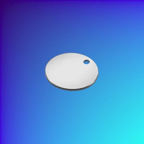 Nickel Disc Tag - 20mm
