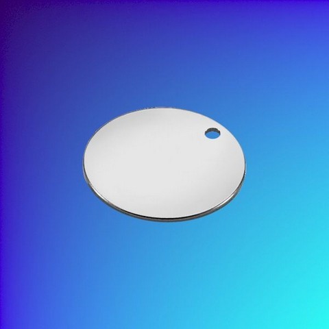 Nickel Disc Tag - 22mm