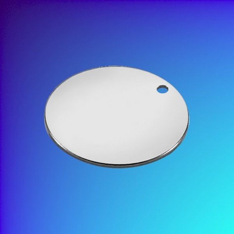 Nickel Disc Tag - 25mm
