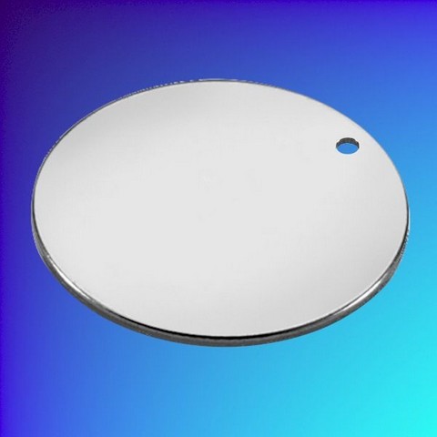 Nickel Disc Tag - 32mm
