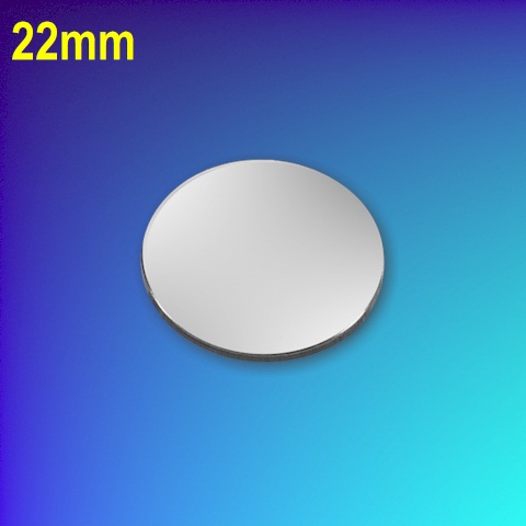 Mirror-Polished Steel Disc (5-pack) 22mm