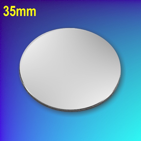 Mirror-Polished Steel Disc (5-pack) 35mm